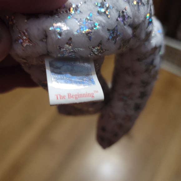 TY BEANIE BABY 2000- THE BEGINNING BEAR W/ TAG PROTECTOR - Picture 2 of 2